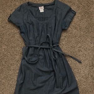 Denim Maternity Dress